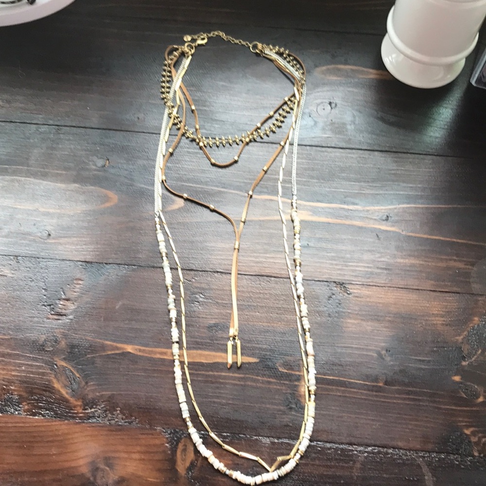 Stella & Dot layered necklace